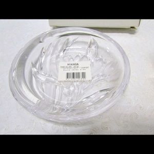 NEW IN BOX Mikasa Parisian Iris Crystal Candy Dish